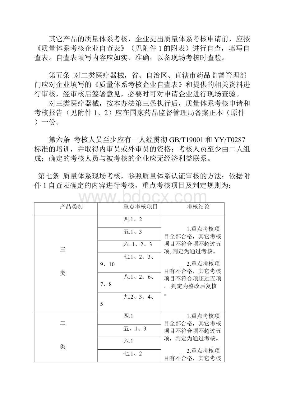 《医疗器械生产企业质量体系考核办法》局令第22号.docx_第2页