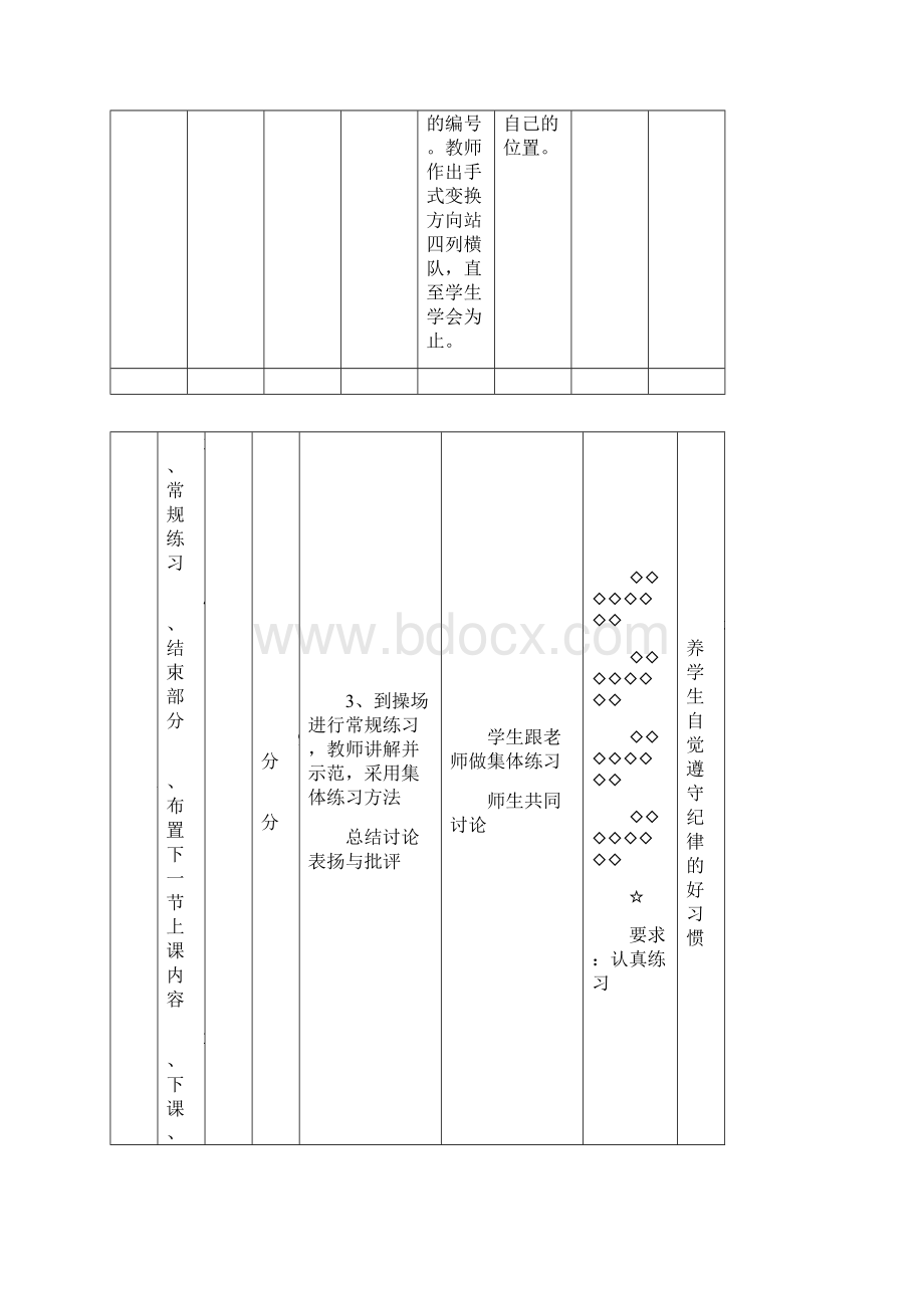 小学一年级下册体育课教案.docx_第2页