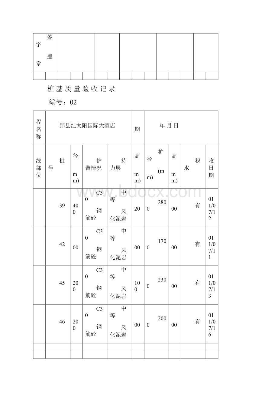 桩基验收记录.docx_第3页