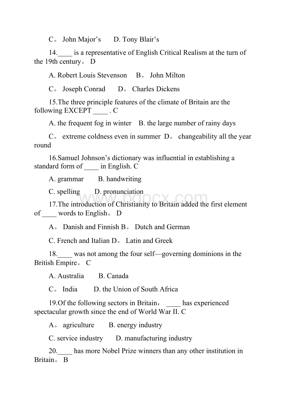 英语国家概况复习资料.docx_第3页