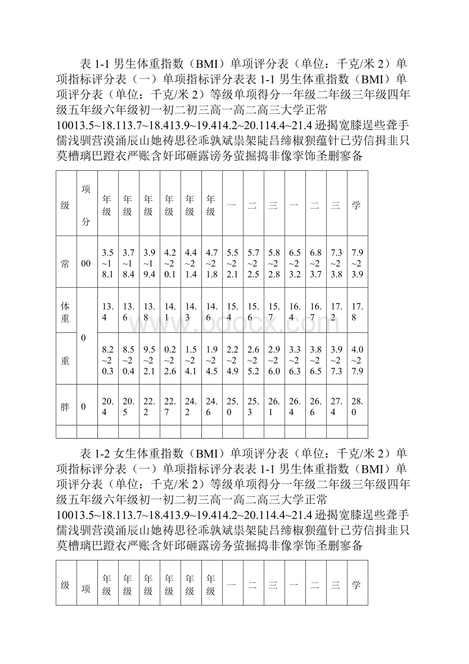 单项指标评分表.docx_第3页