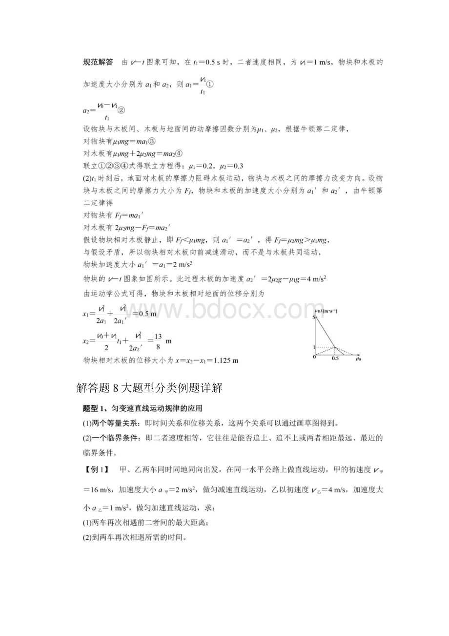 高考物理压轴题计算类解题策略+答题模板详解.docx_第3页