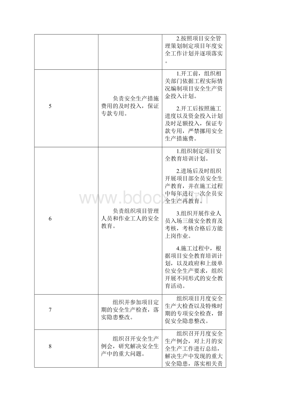 项目关键岗位安全生产责任清单试行.docx_第3页