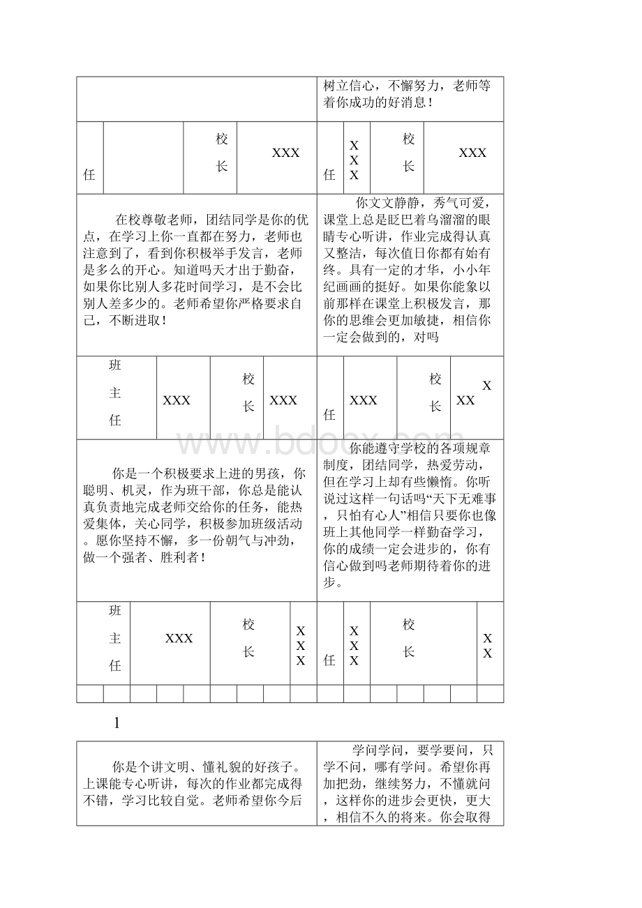 小学生期末报告手册评语.docx_第2页