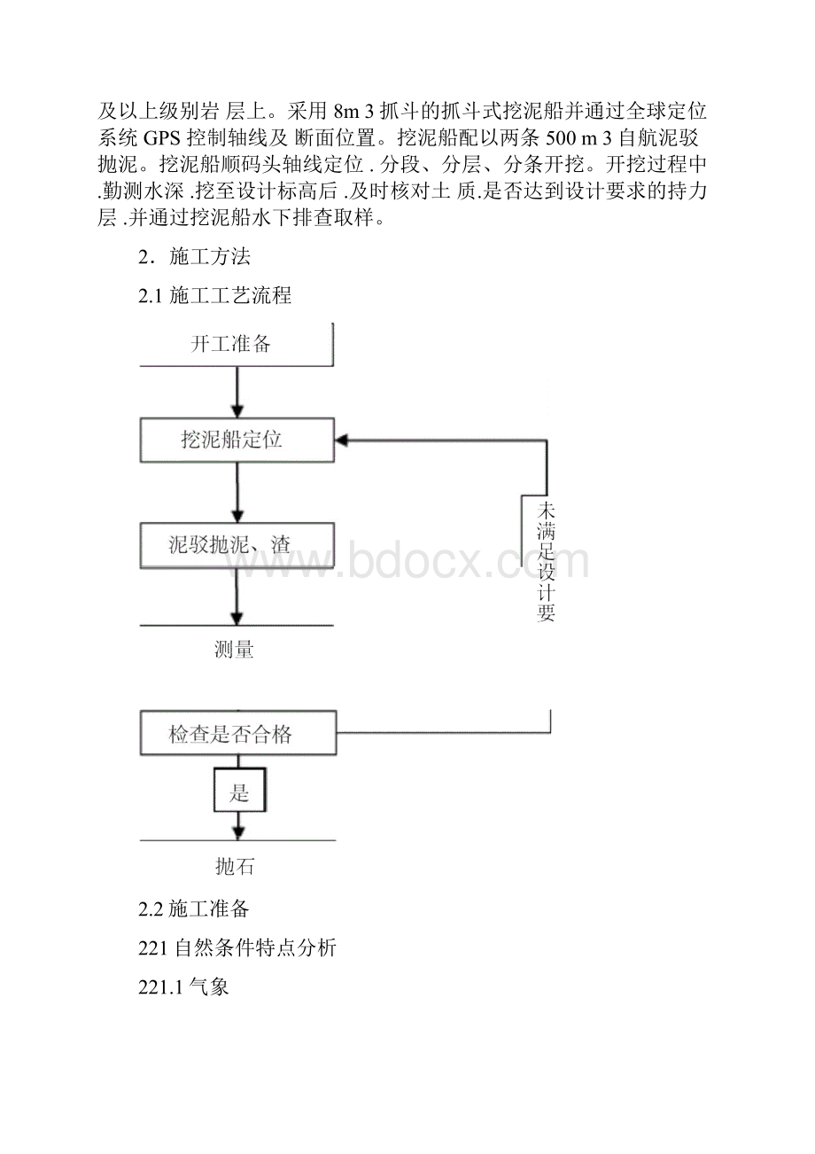 工作船码头基槽开挖工程施工组织设计方案.docx_第3页