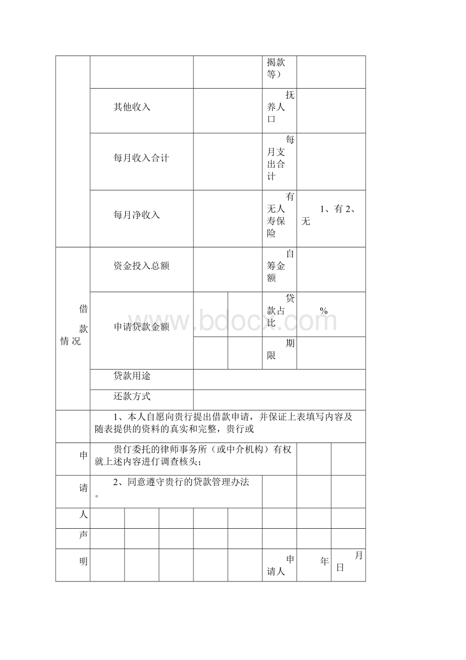 个人贷款审批表.docx_第3页