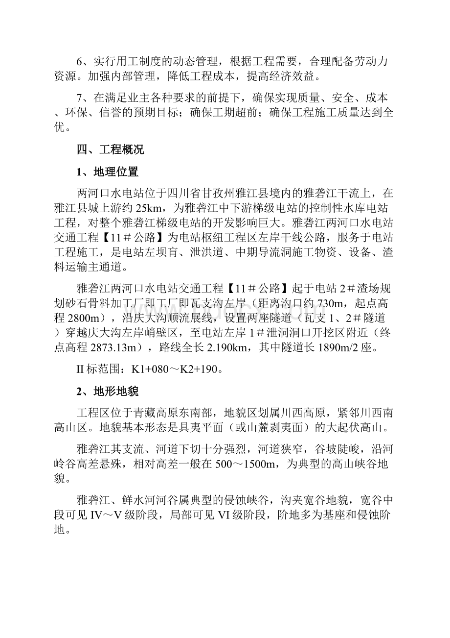 专项 方案 设计 水利工程实施性施工组织设计.docx_第2页