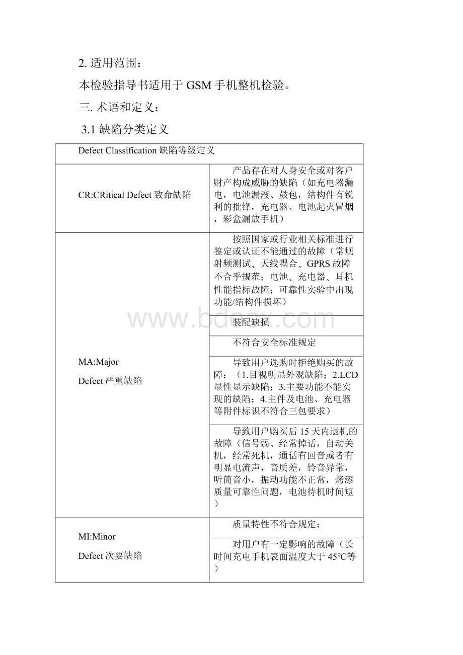 整机部整机出货检验标准.docx_第3页