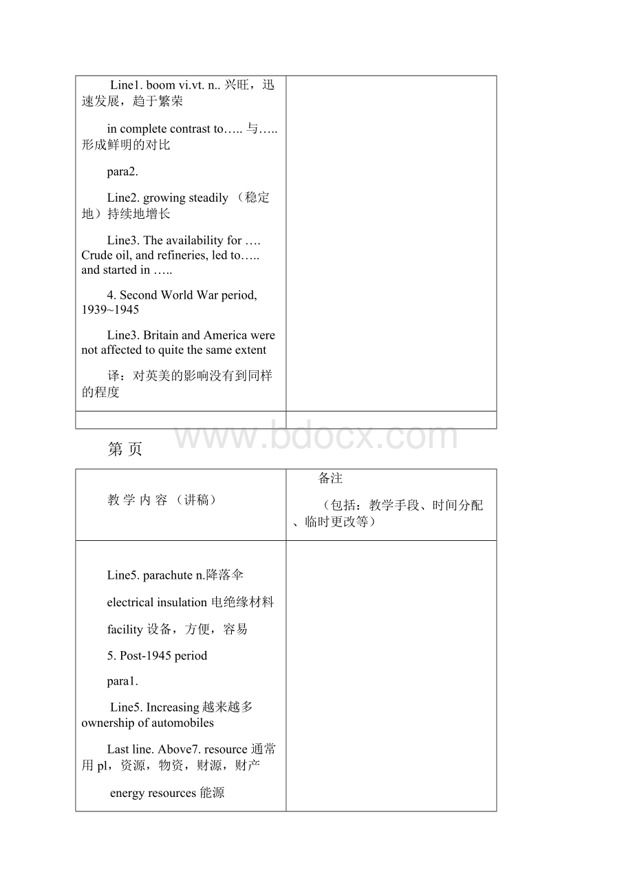 化学工程与工艺专业英语教案.docx_第2页