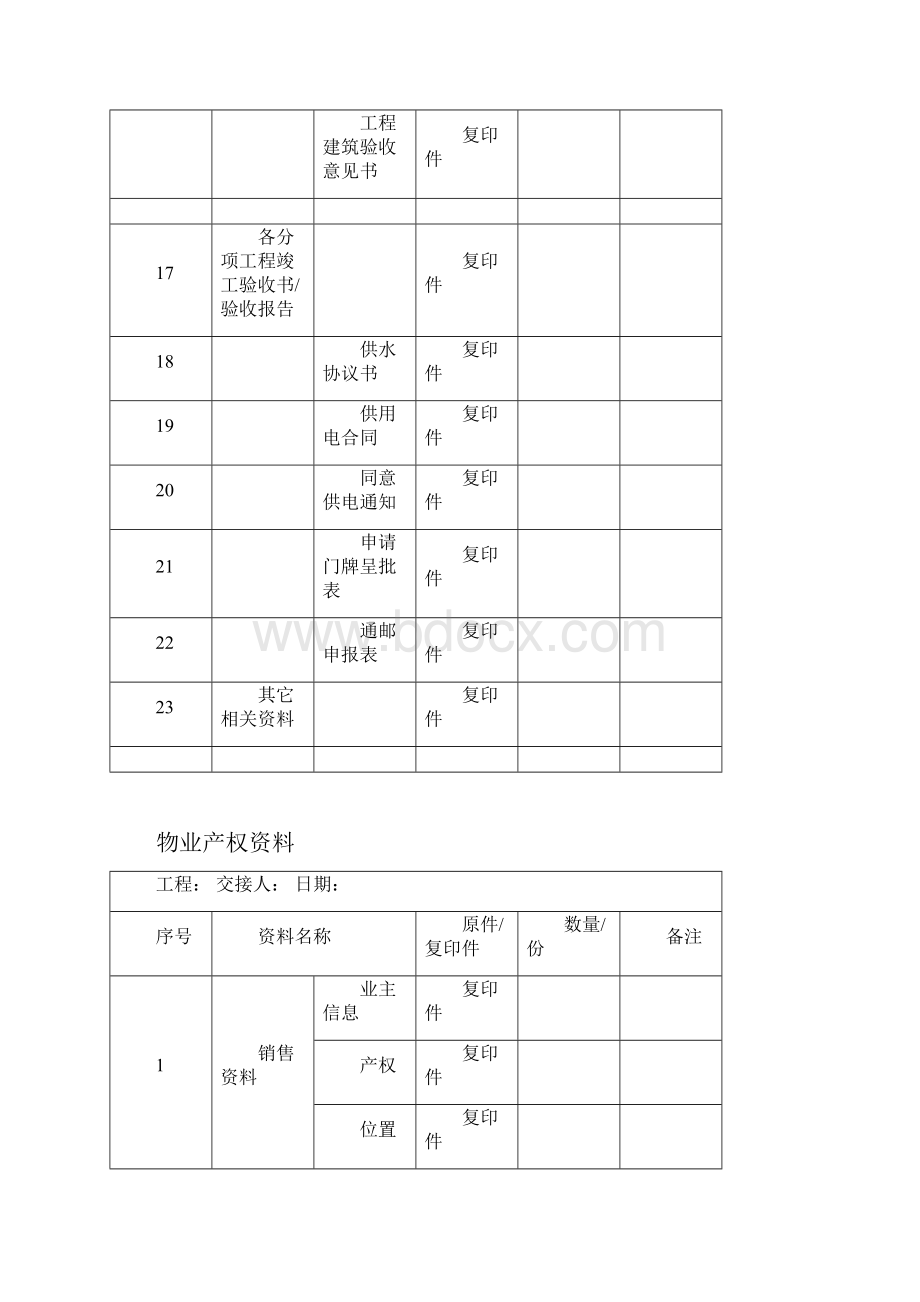 资料移交清单.docx_第3页