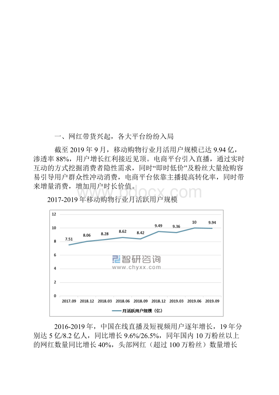 中国网红电商行业发展现状及未来机遇与挑战分析.docx_第2页