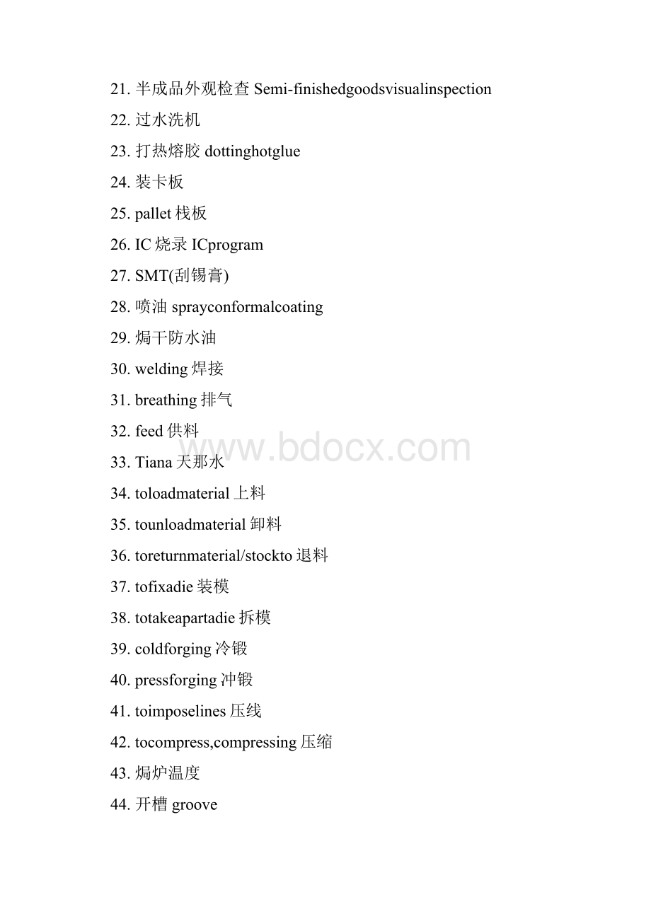 电子行业专业英语词汇.docx_第2页