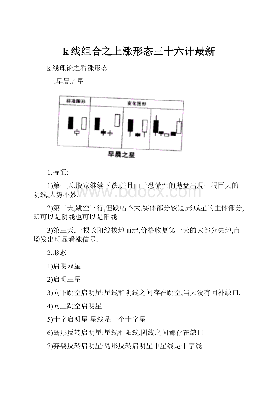 k线组合之上涨形态三十六计最新.docx_第1页