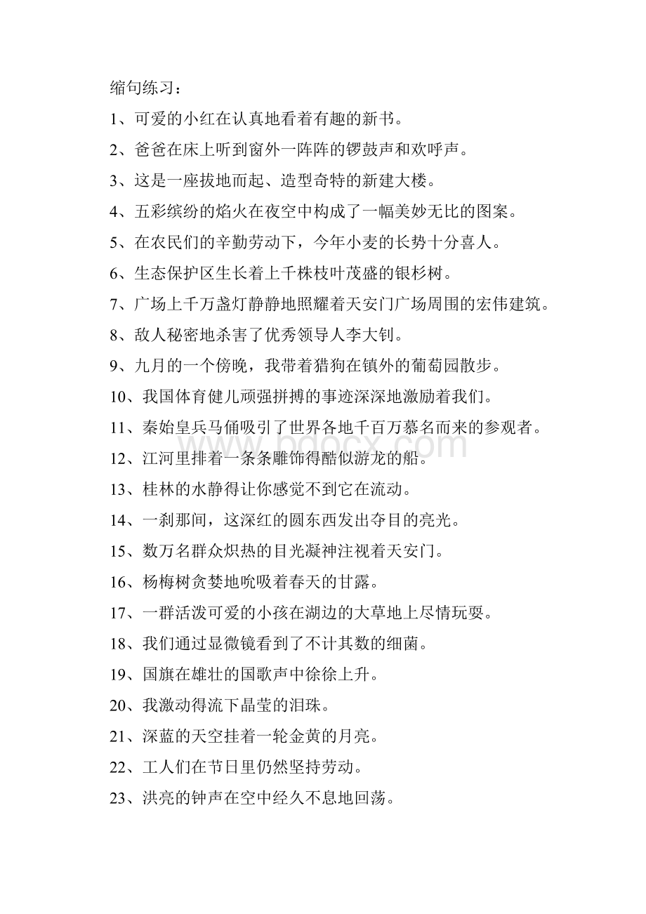 六年级句子复习.docx_第2页