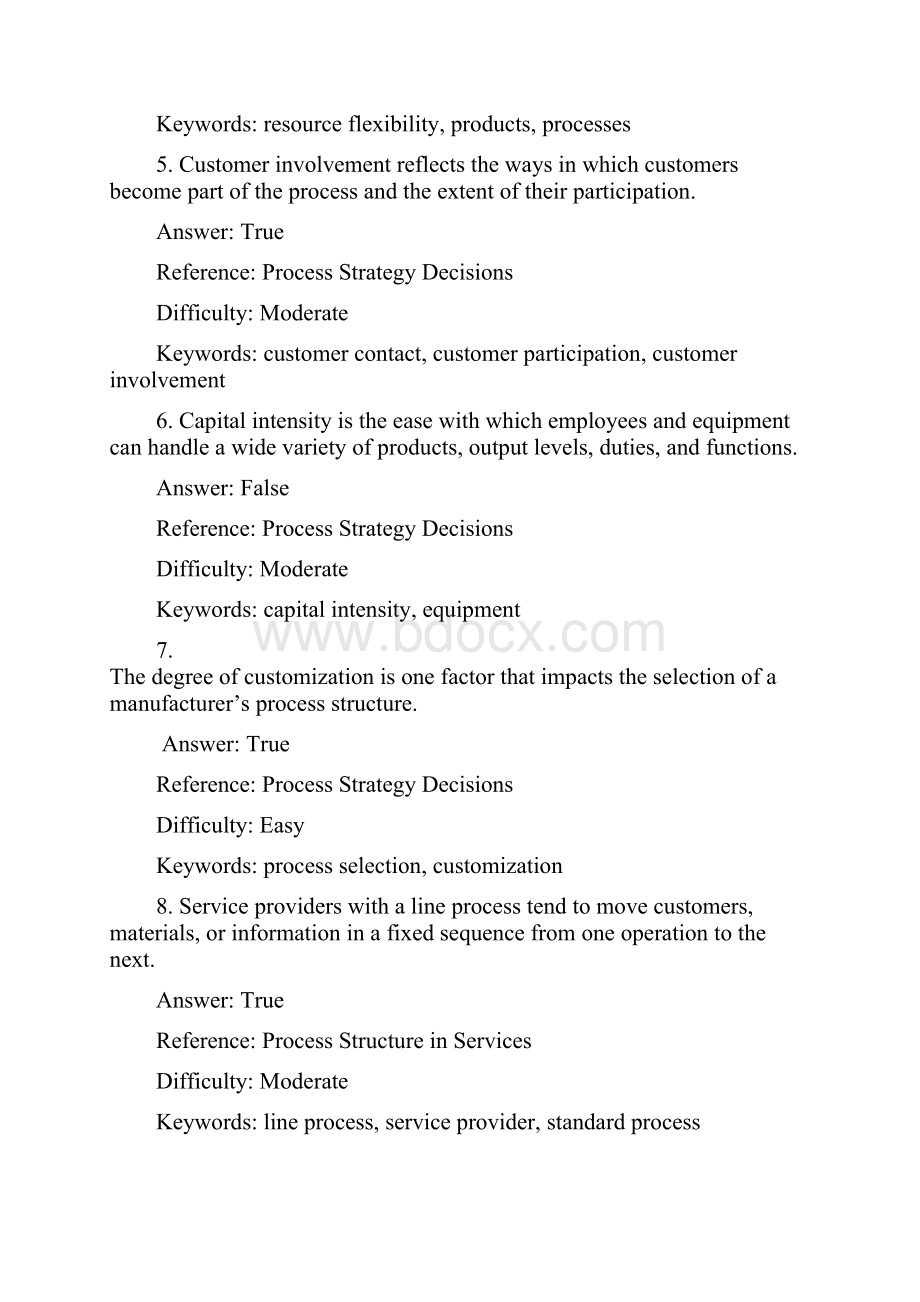 运营管理 考试题库krajewskiom9tif03.docx_第2页