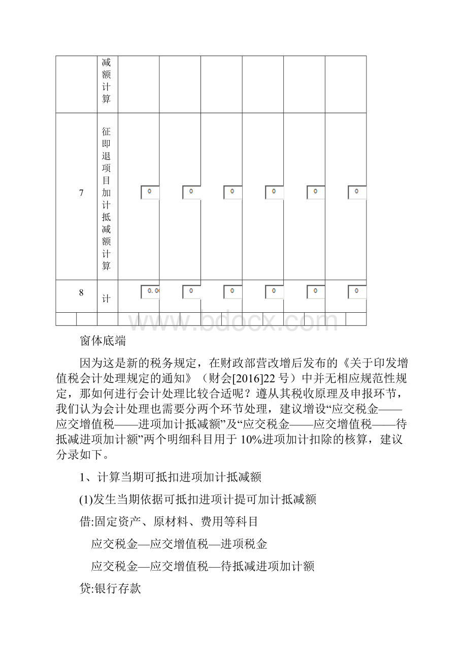 服务业增值税进项加计扣除后如何进行会计处理之欧阳体创编.docx_第3页