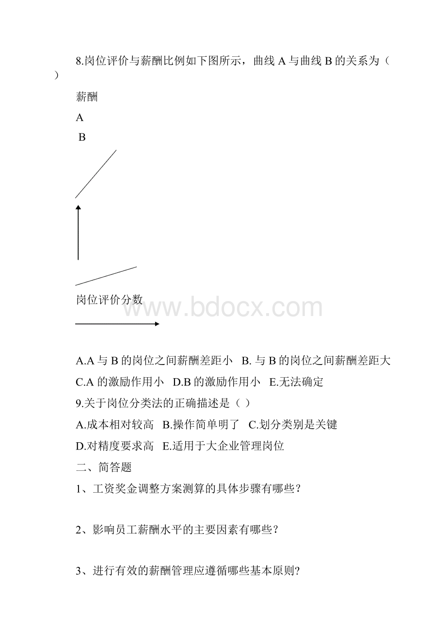 人力资源三级 第五章 练习题.docx_第3页