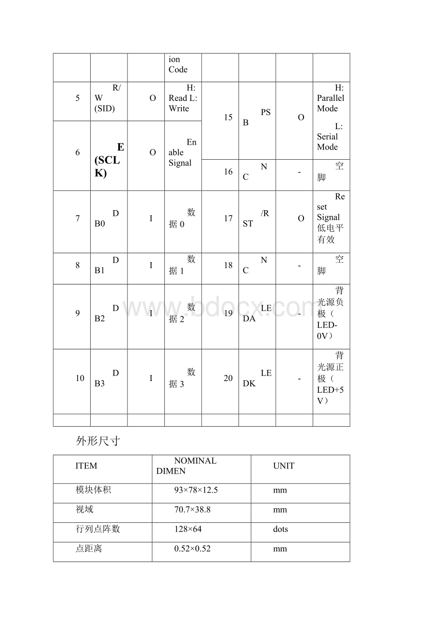 OLED12864参数数据.docx_第2页