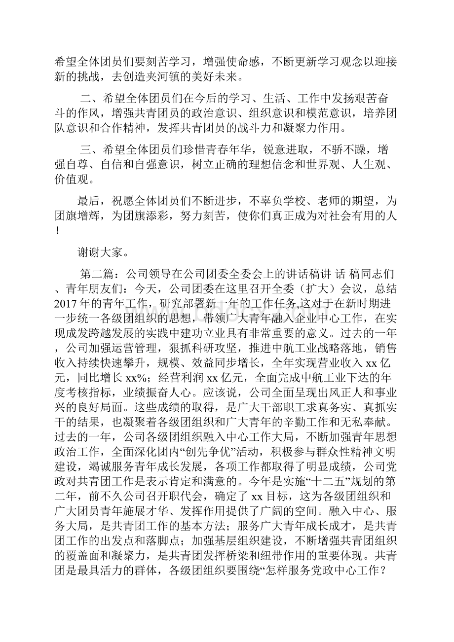 团委领导讲话稿.docx_第2页