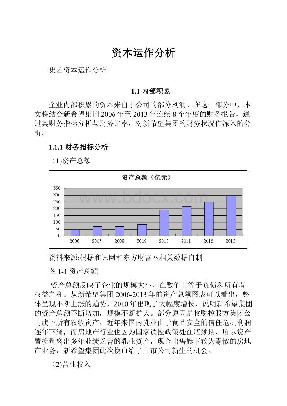 资本运作分析.docx