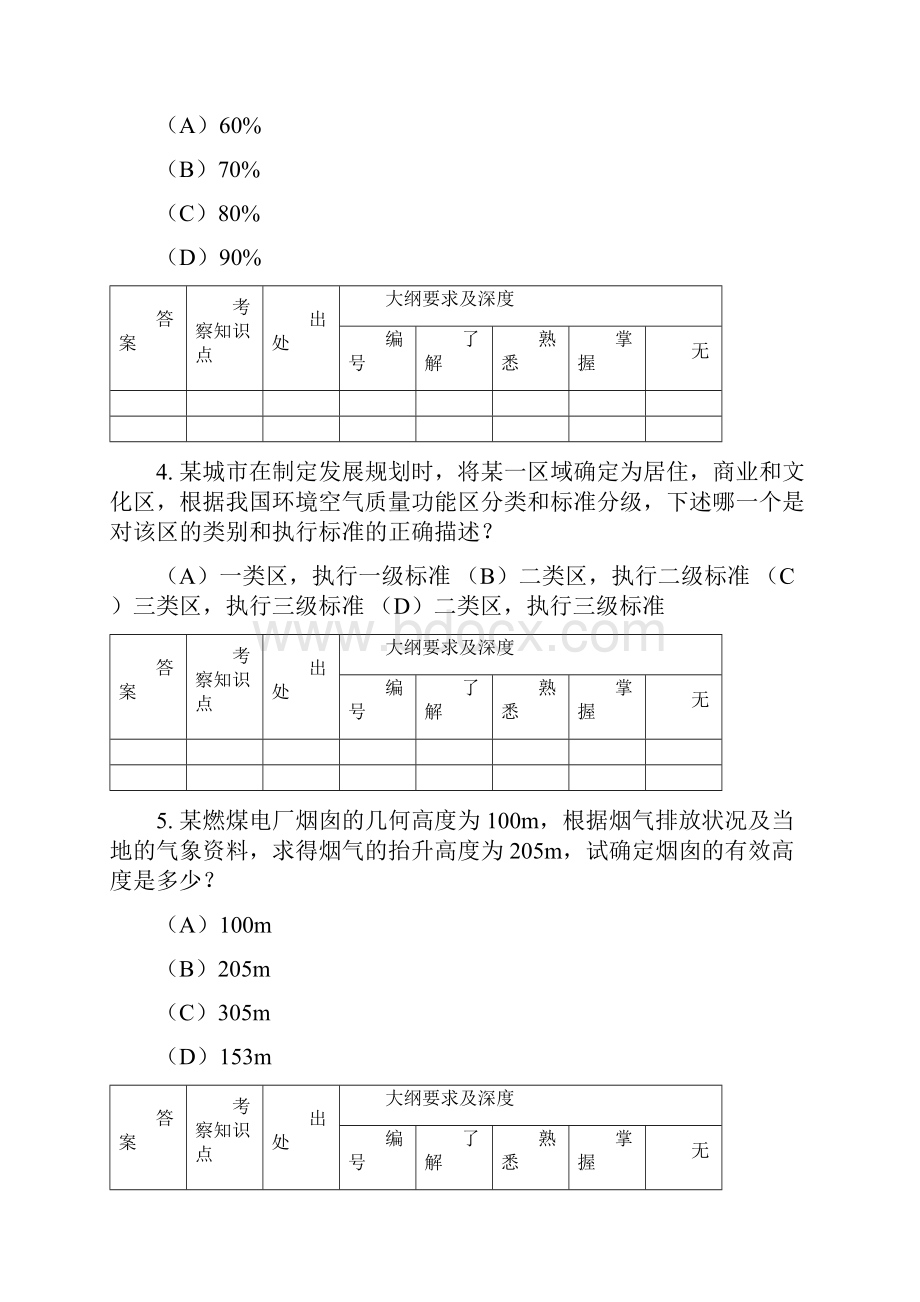 注册环保工程师专业真题专业知识合并整理气资料.docx_第2页