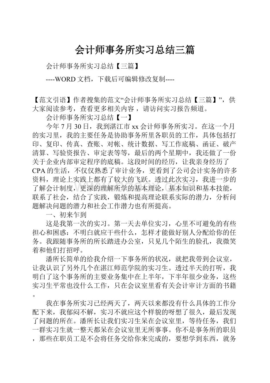 会计师事务所实习总结三篇.docx