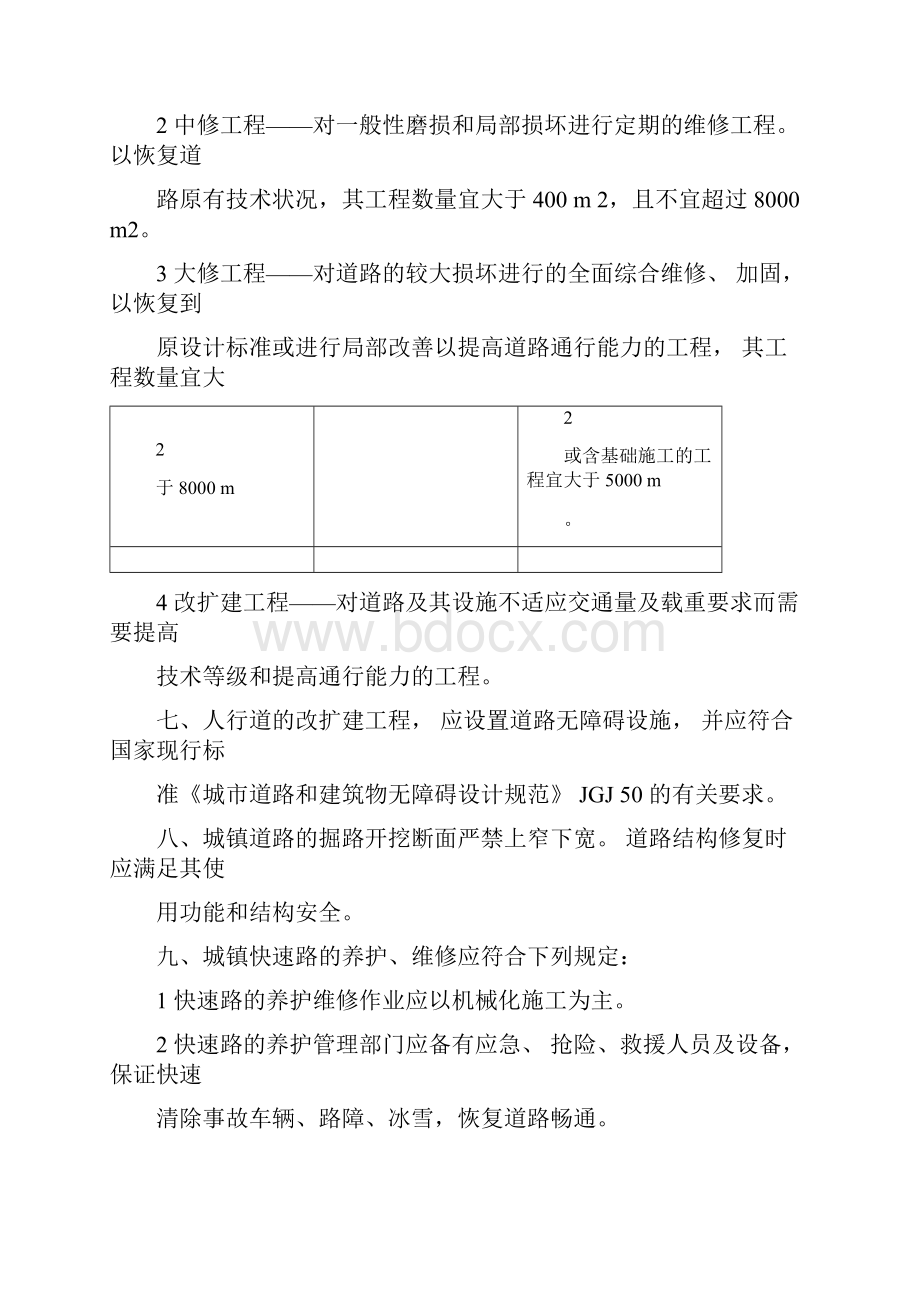 PPP项目模式中市政道路运维工作内容和标准课件.docx_第3页