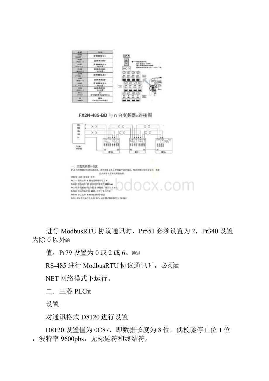 三菱FXPLCModbusRTU通讯程序.docx_第2页