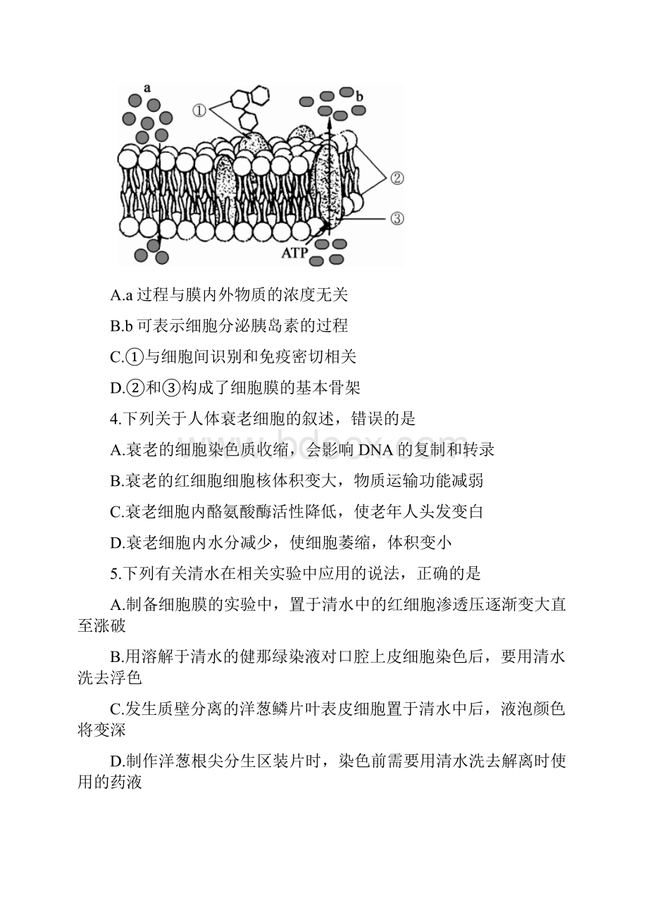 江苏省南通市高考生物考前卷一5.docx_第2页