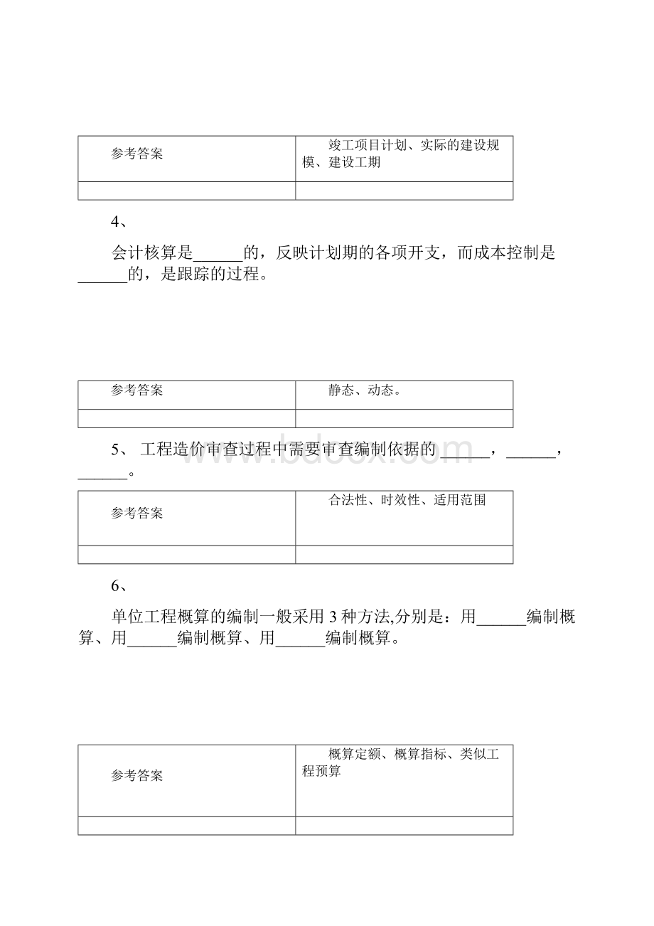 网络教育学院专升本课程练习库参考工程造价确定与控制一.docx_第2页