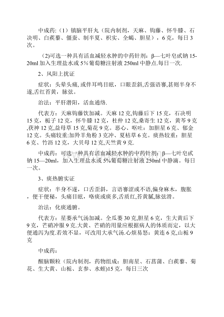 脑出血中医诊疗方案.docx_第2页