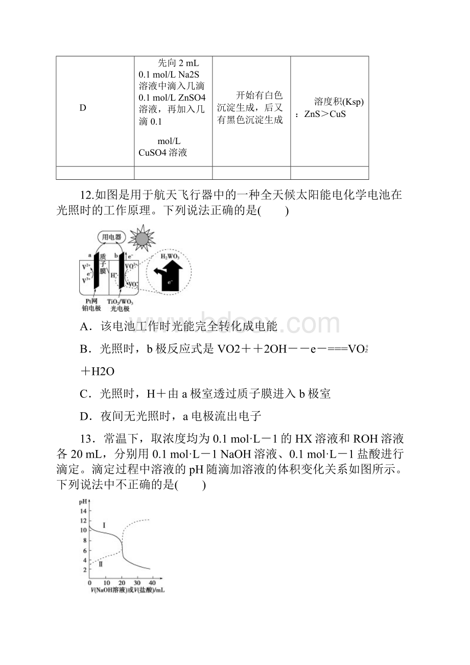 高考化学仿真模拟训练二.docx_第3页