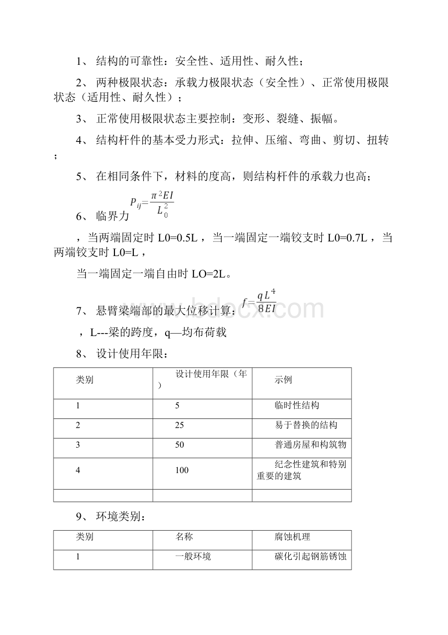 一级建造师建筑工程实务知识点汇总doc资料.docx_第2页