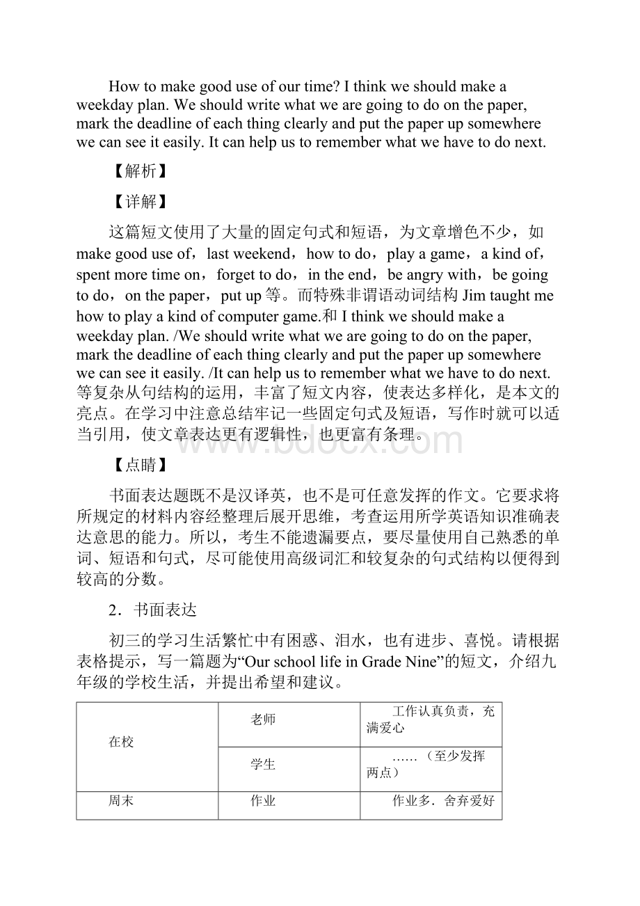 中考英语书面表达经典题型带答案.docx_第2页