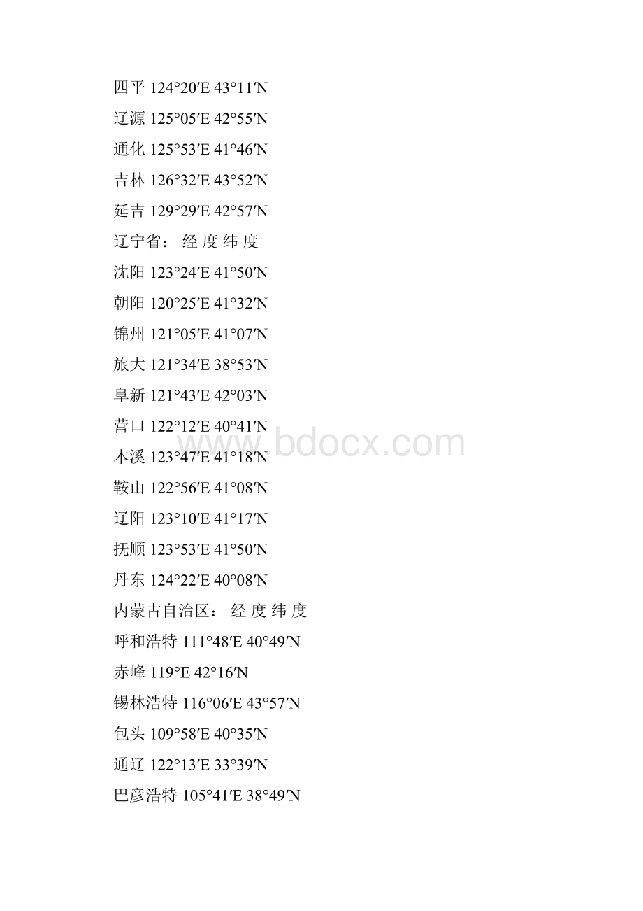 地图坐值doc资料.docx_第2页