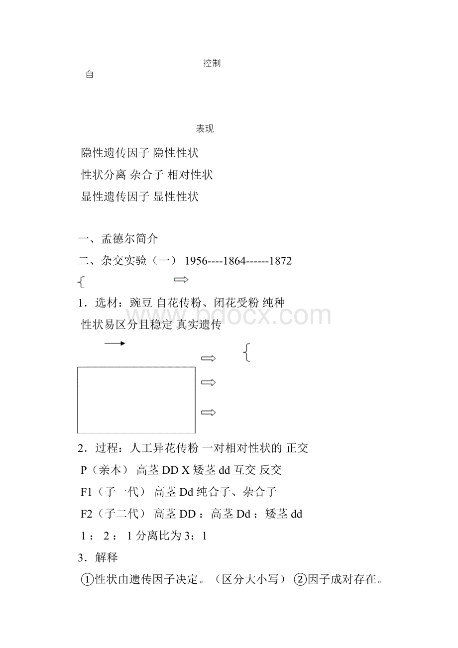 生物人教版高中必修2遗传与进化必修2遗传与进化教案全套.docx_第3页