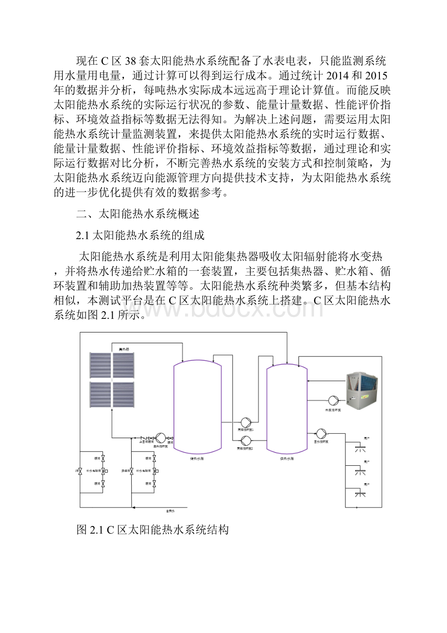 高层住宅楼太阳能热水系统测试方案.docx_第2页