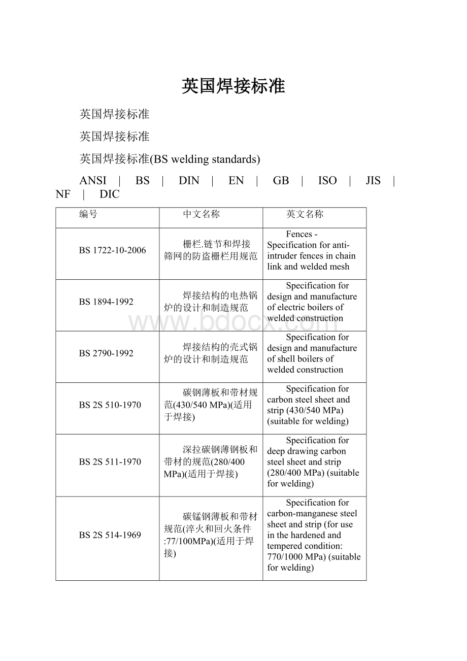 英国焊接标准.docx