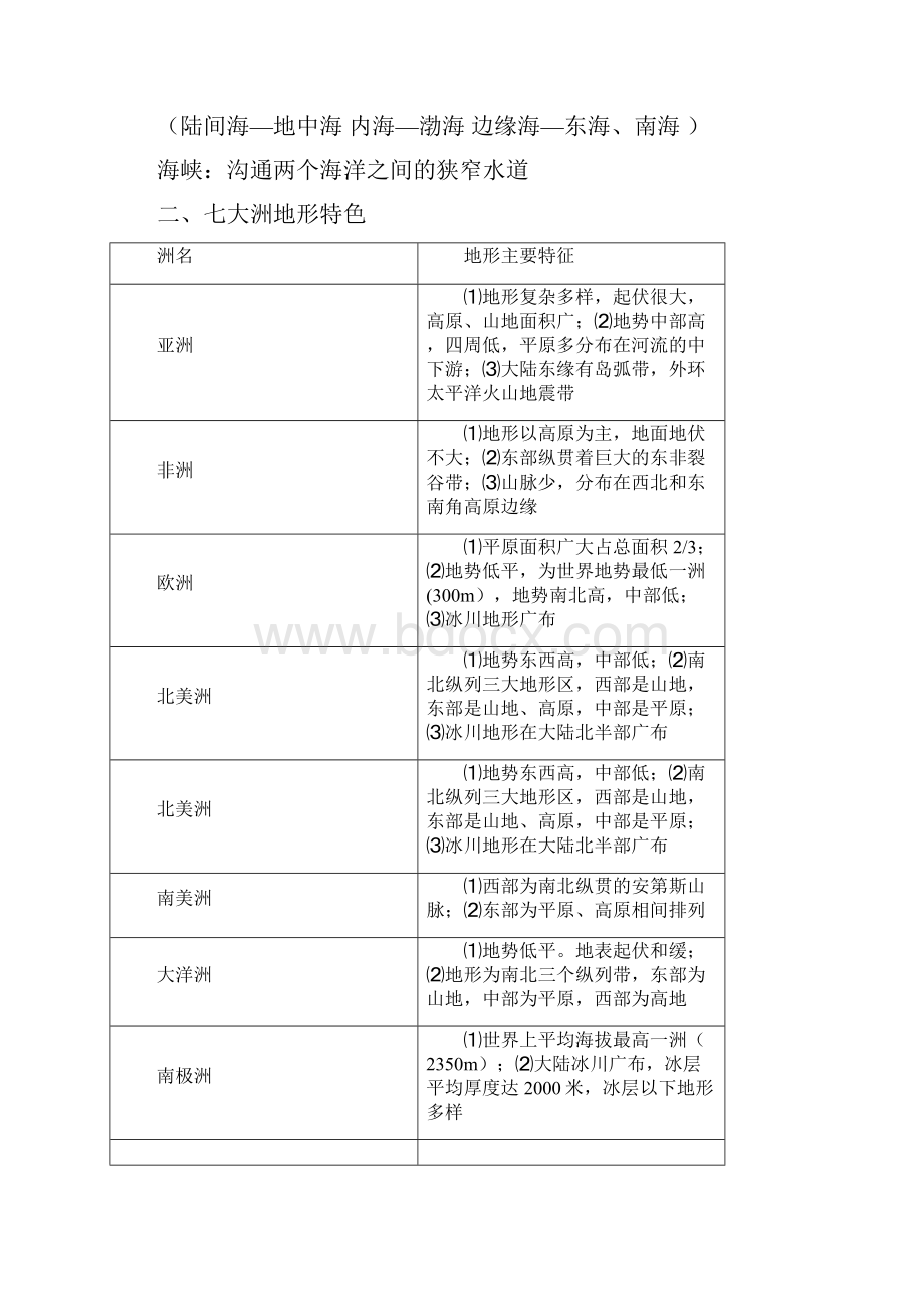 世界地理精品教案.docx_第3页