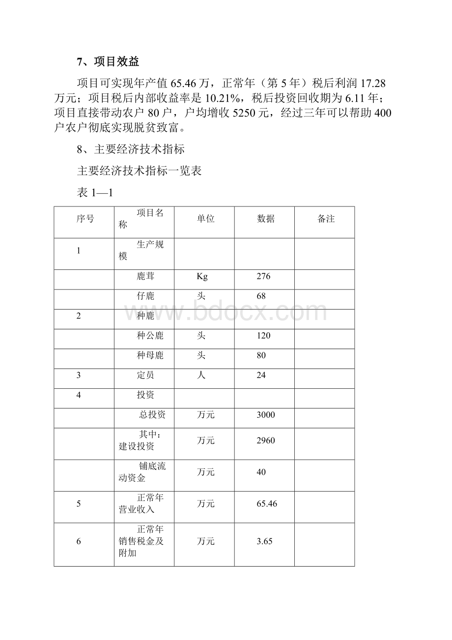 特色梅花鹿观光园建设项目可行性研究报告.docx_第2页