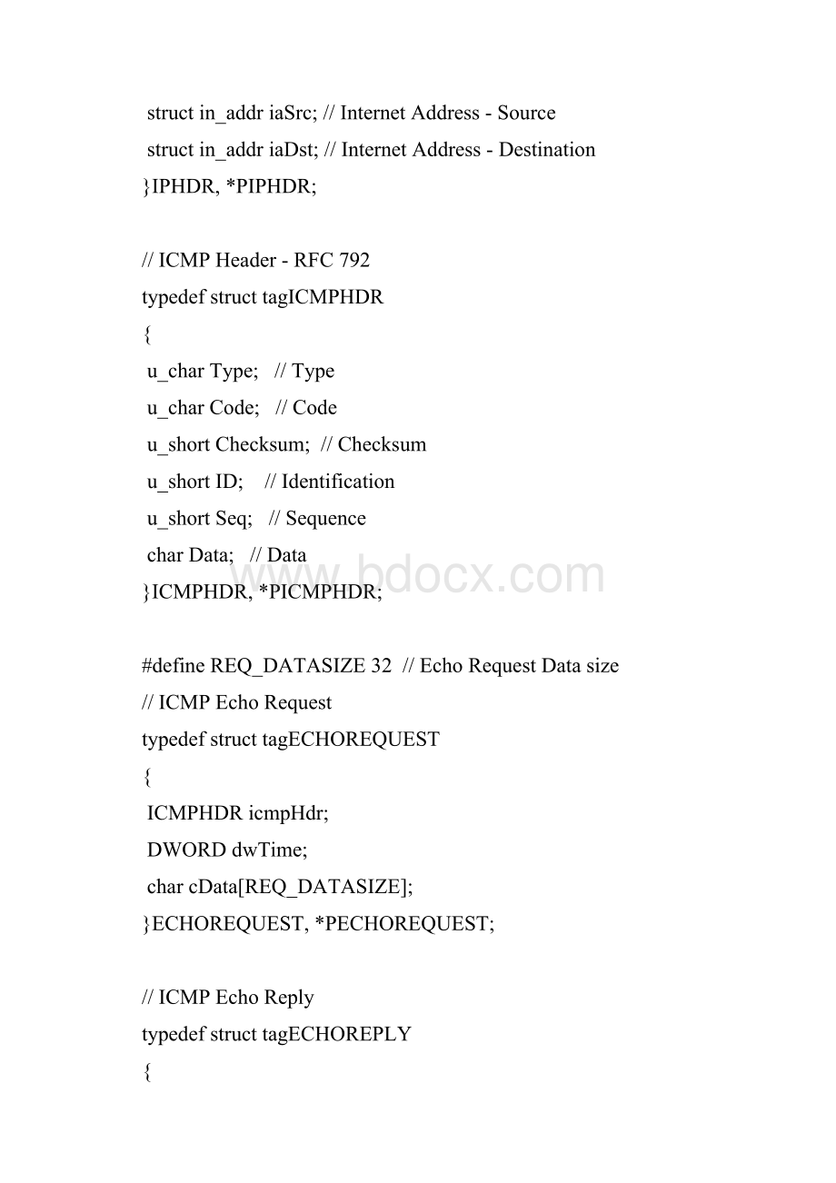 实验3 ICMP协议实践ping解析资料.docx_第3页