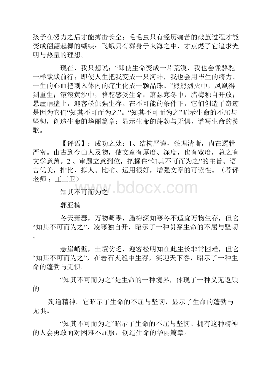 知其不可而为之优秀作文篇.docx_第3页