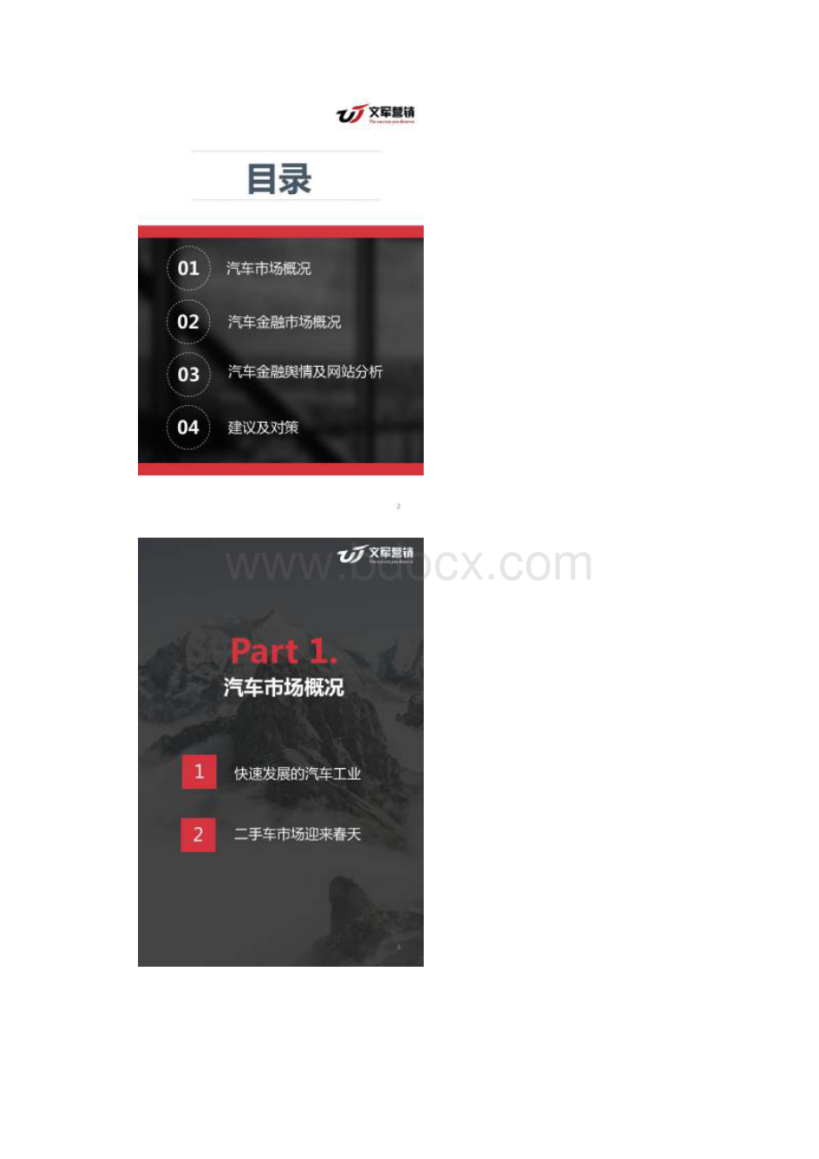 文军营销汽车金融营销调研报告.docx_第2页