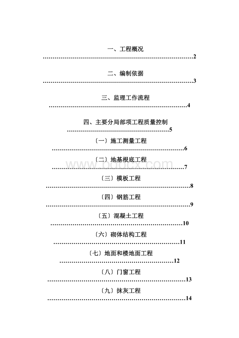 房建监理实施细则范本.docx_第2页