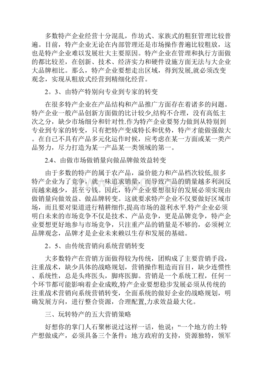 特产营销方案.docx_第3页