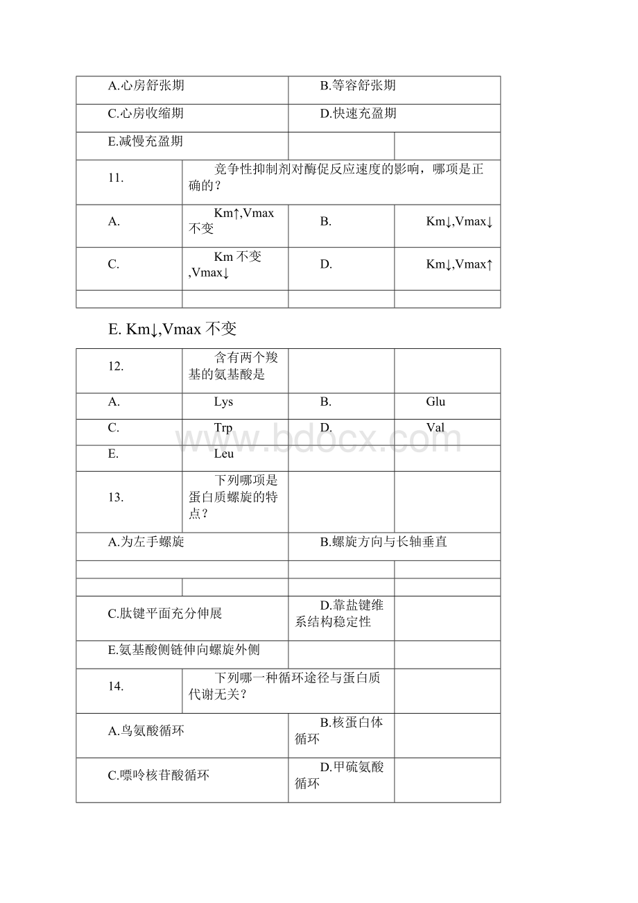 同等学力西医综合基础模拟题及答案解析.docx_第3页