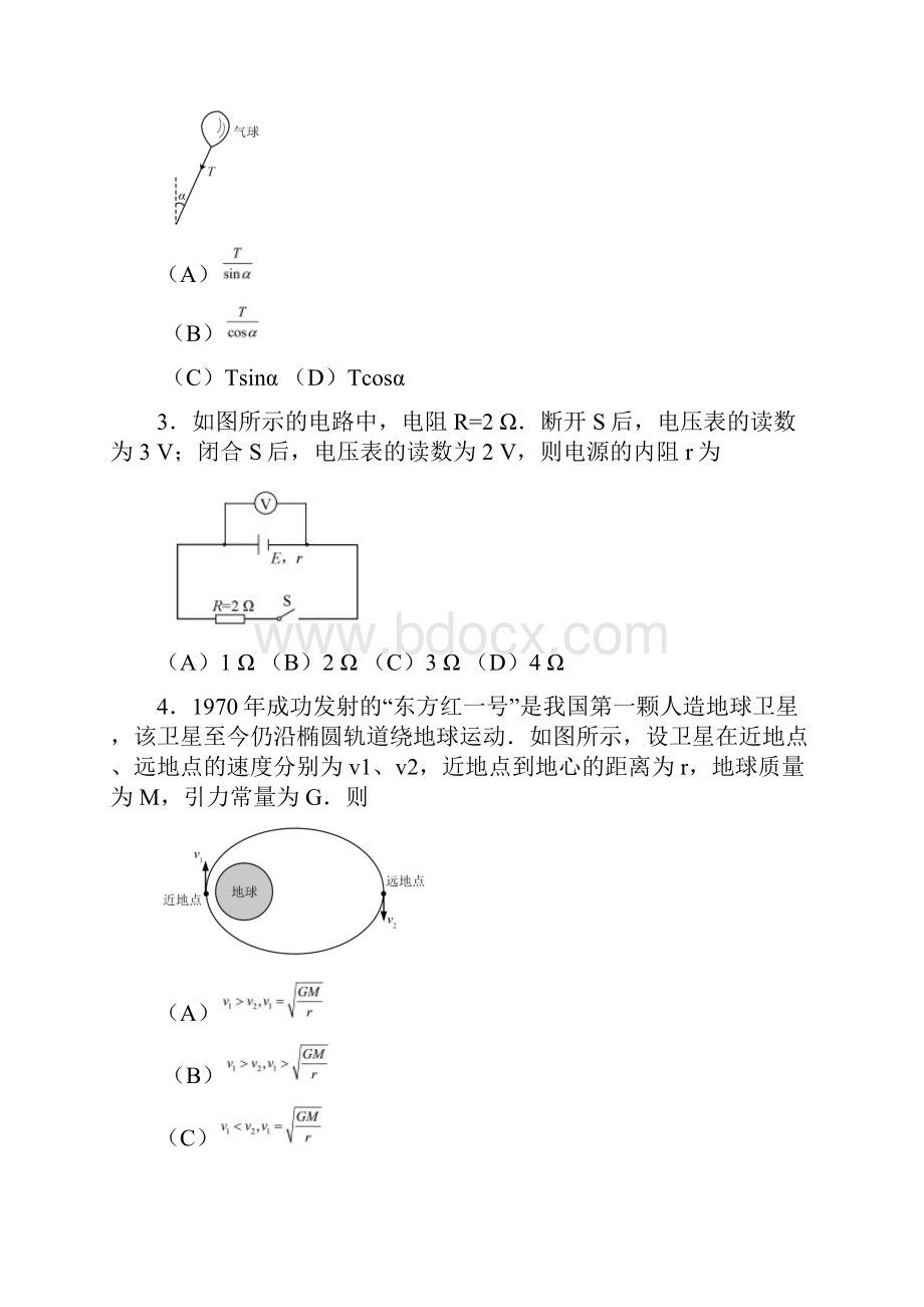 江苏卷物理高考真题高考真题.docx_第2页