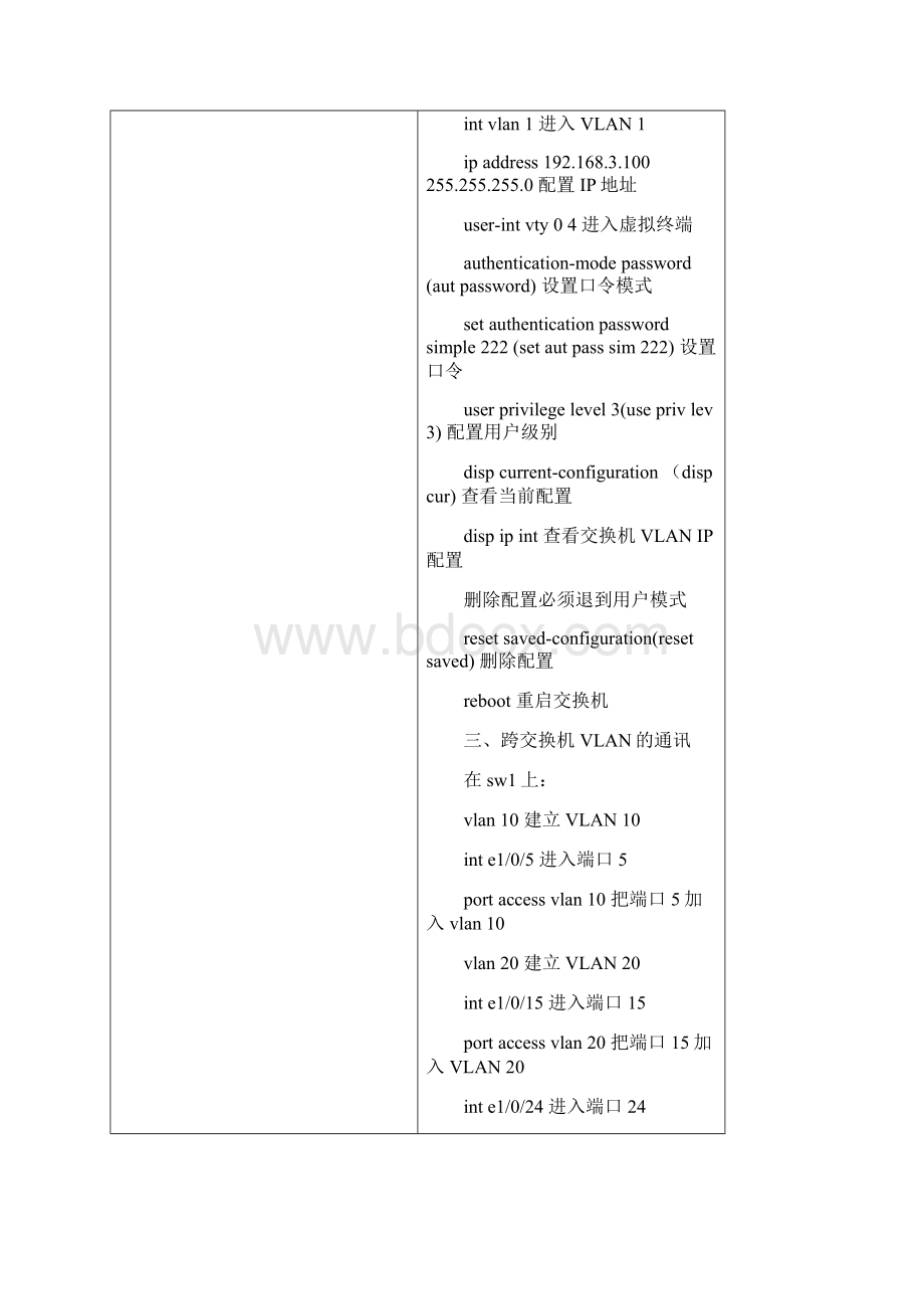 华为交换机基本配置命令.docx_第2页