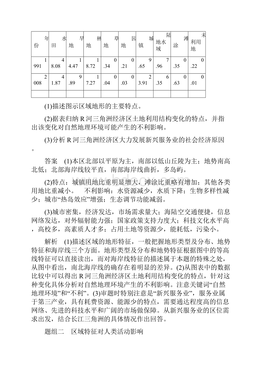 高考地理复习第一章地理环境与区域发展第28讲地理环境对区域发展的影响学案新人教版必修3.docx_第3页