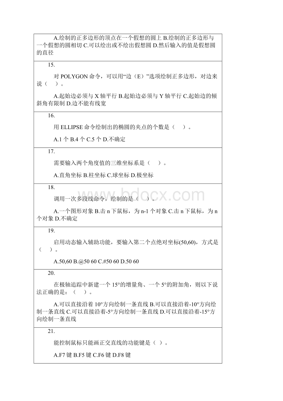 装饰技术项目单项选择题.docx_第3页